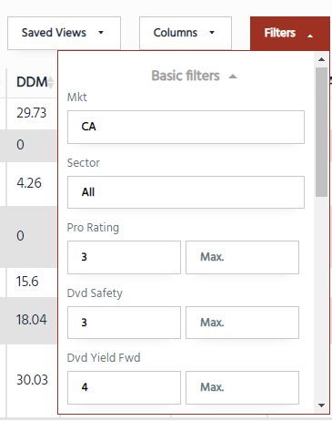 stock screener smith manoeuvre