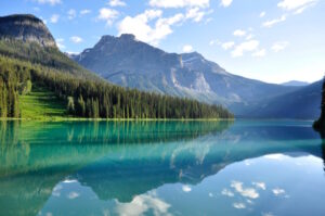 Emerald Lake in Yoho National Park in British Columbia